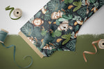 Lade das Bild in den Galerie-Viewer, Webware für Bermudashorts "Beneath the Leaves" COLLECTION 0,5 m