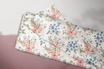 Lade das Bild in den Galerie-Viewer, Supersoft Premium BIO Jersey "Wanderlust" Bouquet cream klein 0,5 m