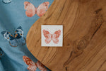 Lade das Bild in den Galerie-Viewer, Kunstleder Patch "Josephina Schmetterling 4" 3,5 x 3,5 cm