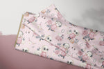 Lade das Bild in den Galerie-Viewer, Supersoft Premium BIO Jersey "Campus Bloom" Rose 0,5 m