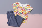 Lade das Bild in den Galerie-Viewer, Supersoft Premium Jersey "Fruit Scallops" 0,5 m
