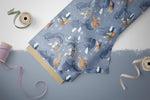 Lade das Bild in den Galerie-Viewer, Supersoft Premium BIO Jersey "Kinderzimmerträume" dusk 0,5 m