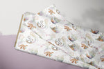 Lade das Bild in den Galerie-Viewer, Supersoft Premium BIO Jersey "Kinderzimmerträume" white 0,5 m