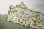 Lade das Bild in den Galerie-Viewer, Supersoft Premium BIO French Terry "Lichterwald" groß 0,5 m