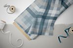 Lade das Bild in den Galerie-Viewer, Supersoft Premium BIO Jersey "Lovely Ocean" Gingham 0,5 m