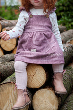 Lade das Bild in den Galerie-Viewer, Premium BIO Ripp Jersey "Kleine Blümchen" 0,5 m