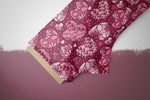 Lade das Bild in den Galerie-Viewer, Supersoft Premium BIO Jersey "Dark Pink Hearts" 0,5 m