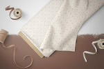 Lade das Bild in den Galerie-Viewer, Supersoft Premium BIO French Terry "Acorn" Dots 0,5 m