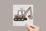 Lade das Bild in den Galerie-Viewer, Bügelbild "Baustelle Scratch"