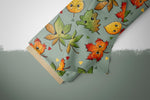Lade das Bild in den Galerie-Viewer, Supersoft Premium BIO Jersey "Blätterzeit" Blätter groß 0,5 m