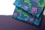 Lade das Bild in den Galerie-Viewer, Webware für Bermudashorts "Block Scratch" 0,5 m