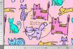 Lade das Bild in den Galerie-Viewer, Supersoft Premium BIO Jersey "Catscratch" groß 0,5 m