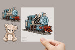 Lade das Bild in den Galerie-Viewer, Bügelbild "Chooo Chooo"