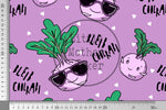 Lade das Bild in den Galerie-Viewer, Supersoft Premium BIO French Terry "Coolrabi" groß 0,5 m