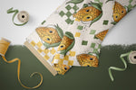 Lade das Bild in den Galerie-Viewer, Supersoft Premium BIO French Terry "Cornstar" Mais groß 0,5 m