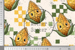Lade das Bild in den Galerie-Viewer, Supersoft Premium BIO French Terry "Cornstar" Mais groß 0,5 m
