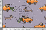 Lade das Bild in den Galerie-Viewer, Supersoft Premium BIO Jersey "Dackelmöhre" groß 0,5 m