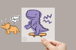 Lade das Bild in den Galerie-Viewer, Bügelbild "Dino ARRR"