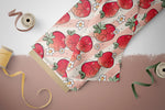 Lade das Bild in den Galerie-Viewer, Lycra UV50+ "Erdbeerblümchen" klein 0,35 m Rest