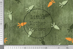 Lade das Bild in den Galerie-Viewer, Premium BIO French Terry "Esel Mo" Jeansoptik Karotten 0,5 m
