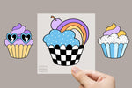 Lade das Bild in den Galerie-Viewer, Bügelbild "Funky Muffins"