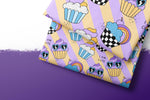 Lade das Bild in den Galerie-Viewer, Design "Funky Muffins" 0,5 m