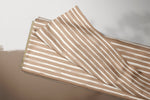 Lade das Bild in den Galerie-Viewer, Supersoft Premium BIO French Terry "Herbstfüchschen" beige Brushlines 0,5 m