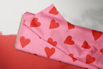 Lade das Bild in den Galerie-Viewer, Supersoft Premium BIO French Terry "Herzlich bunt" 0,5 m