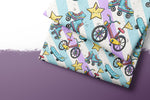 Lade das Bild in den Galerie-Viewer, Design "Kids Drive" gestreift 0,5 m