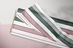 Lade das Bild in den Galerie-Viewer, Supersoft Premium BIO Jersey "Kirschkätzchen" Stripes 0,5 m