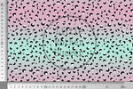 Lade das Bild in den Galerie-Viewer, Supersoft Premium BIO French Terry "Kitty Day" Leo Verlauf klein 0,5 m