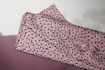 Lade das Bild in den Galerie-Viewer, Supersoft Premium BIO French Terry "Kürbiswiese" mauve Leo 0,5 m