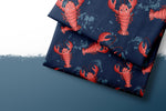 Lade das Bild in den Galerie-Viewer, Webware für Bermudashorts "Lobster" 0,5 m