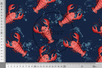 Lade das Bild in den Galerie-Viewer, Webware für Bermudashorts "Lobster" 0,5 m