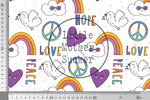 Lade das Bild in den Galerie-Viewer, Design "Love and Peace" COLLECTION 0,5 m