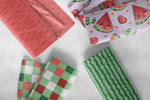 Lade das Bild in den Galerie-Viewer, Supersoft Premium BIO Jersey "Melonlies" Strokes 0,5 m