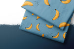 Lade das Bild in den Galerie-Viewer, Webware für Bermudashorts "Mhh Bananas" 0,5 m