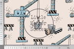Lade das Bild in den Galerie-Viewer, Supersoft Premium French Terry "Mobile Crane" groß 0,5 m