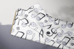 Lade das Bild in den Galerie-Viewer, Supersoft Premium BIO Jersey "Nötchen" mono groß 0,5 m