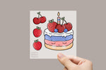 Lade das Bild in den Galerie-Viewer, Bügelbild "Obsttorte"