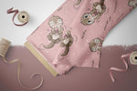 Lade das Bild in den Galerie-Viewer, Webware für Bermudashorts "Otterchen" Mädchen 0,5 m