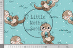Lade das Bild in den Galerie-Viewer, Webware für Bermudashorts "Otterchen" 0,5 m