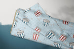 Lade das Bild in den Galerie-Viewer, Supersoft Premium French Terry "Popcorn Box" groß 0,5 m