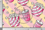 Lade das Bild in den Galerie-Viewer, Supersoft Premium French Terry "Popcorntime" groß 0,7 m Rest