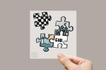 Lade das Bild in den Galerie-Viewer, Bügelbild "Puzzle Leben"