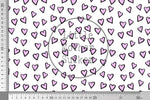 Lade das Bild in den Galerie-Viewer, Supersoft Premium BIO Jersey "Puzzle Leben" Herzchen klein 0,5 m