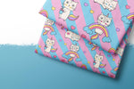 Lade das Bild in den Galerie-Viewer, Softshell Classic "Rainbow Unicorn Kitty" 0,5 m