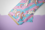 Lade das Bild in den Galerie-Viewer, Softshell Classic "Rainbow Unicorn Kitty" 0,5 m