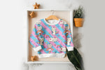 Lade das Bild in den Galerie-Viewer, Lycra "Rainbow Unicorn Kitty" 0,5 m