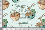 Lade das Bild in den Galerie-Viewer, Supersoft Premium BIO French Terry "Ramen" mint groß 0,5 m
